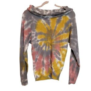 Pilcro letterpress Anthropologie tie dye Sweatshirt Sz XS.
